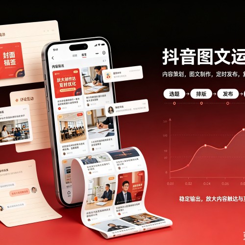 石屏抖音图文代运营服务